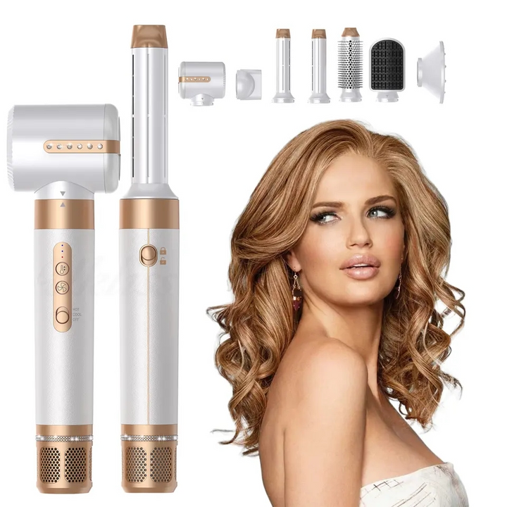 Stornfield | 7-in-1 Airwrap Hair Styler | Multi-Functional Styling Tool for Curls, Waves & Straightening
