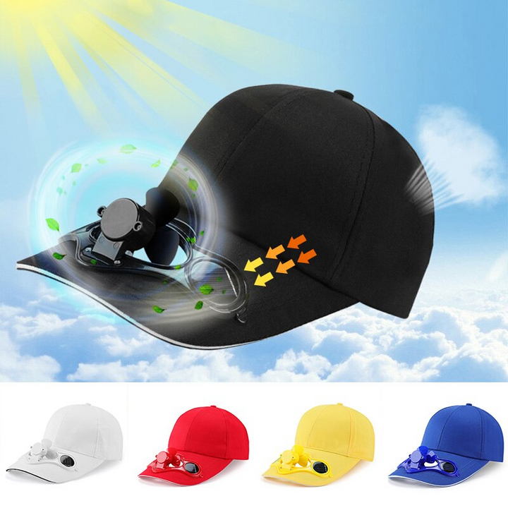 Solar Fan Summer Outdoor Baseball Hat | Stornfield