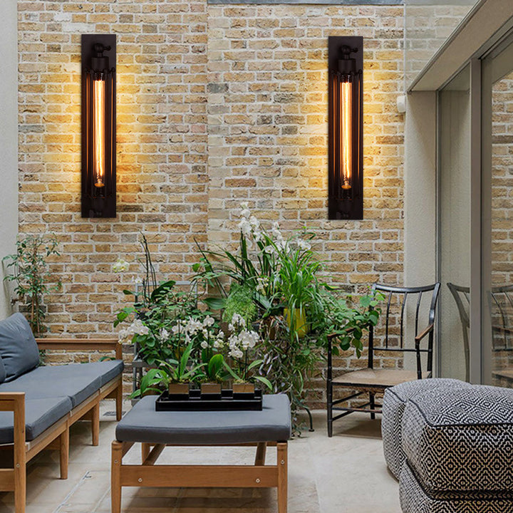 Minimalistic Line Waterproof Dust-free LED Garden Wall Lamp | Stornfield