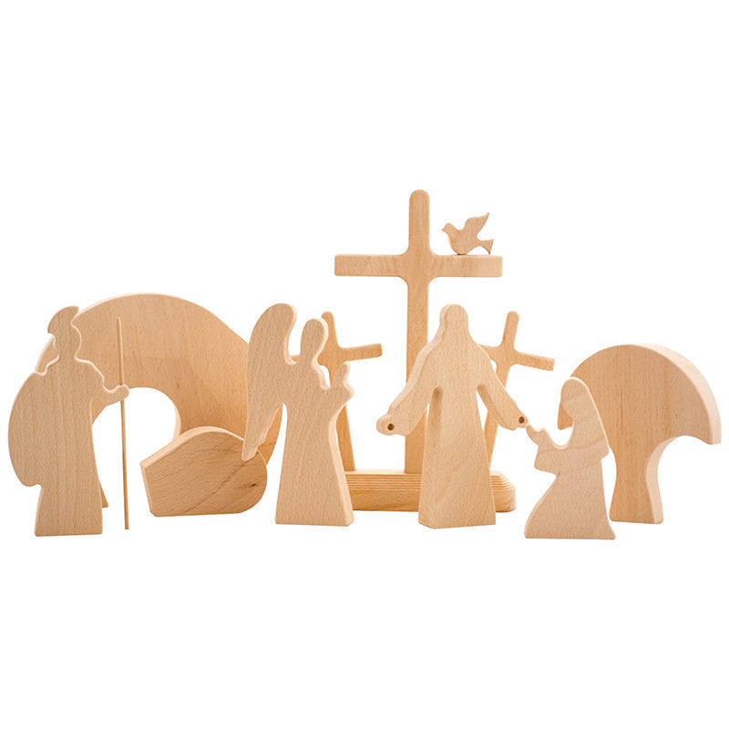 Stornfield | Wooden Easter scene decoration