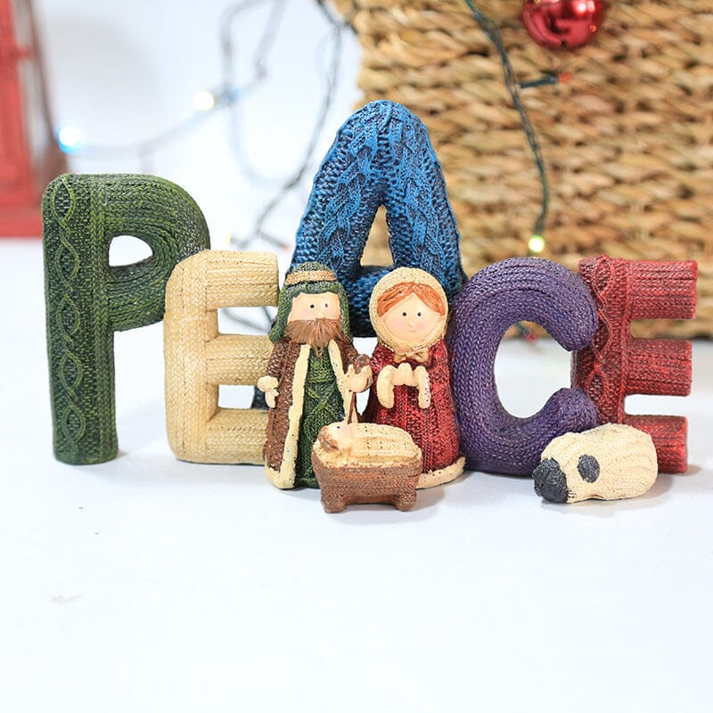 Handcrafts Family Nativity Statue | Stornfield