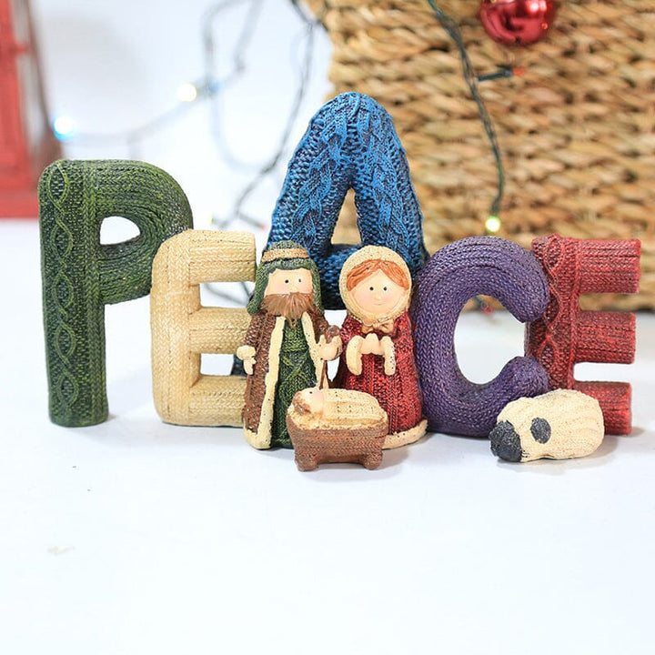 Handcrafts Family Nativity Statue | Stornfield