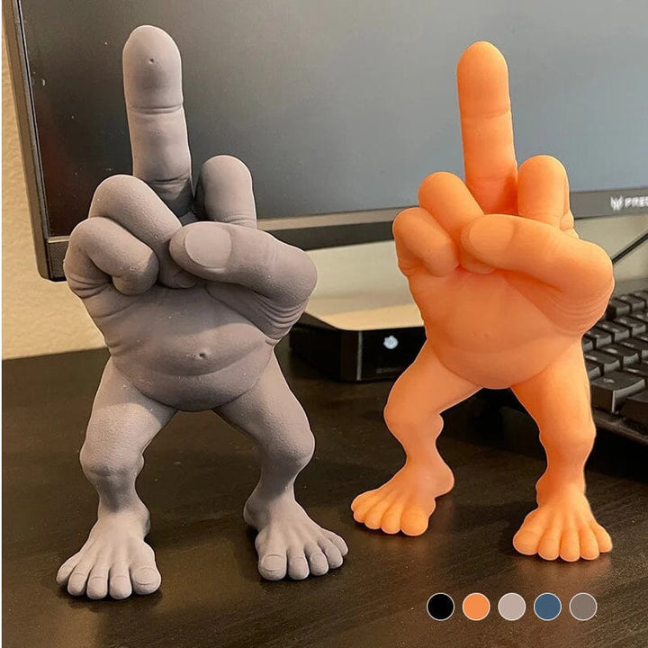 Middle Finger Figure with Legs | Stornfield