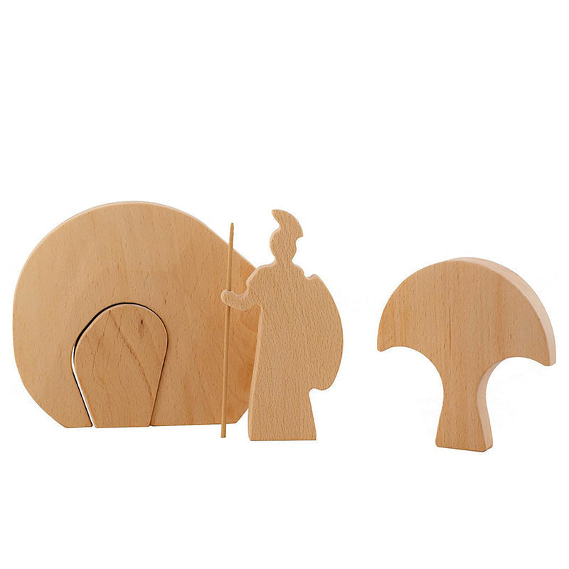 Stornfield | Wooden Easter Scene Decoration