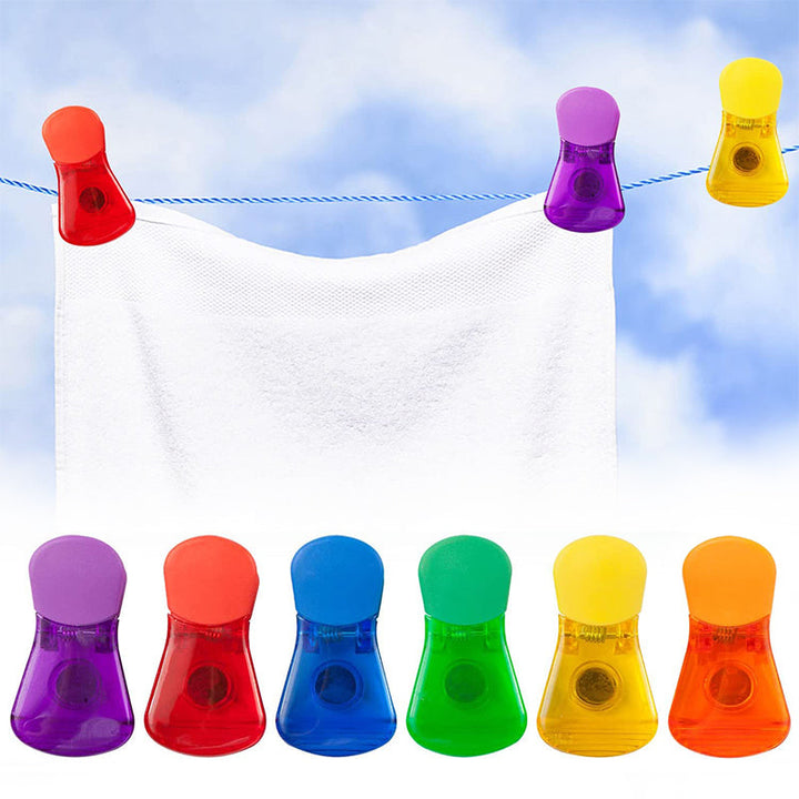 Colorful Magnetic Food Sealing Clips(6 pcs) | Stornfield
