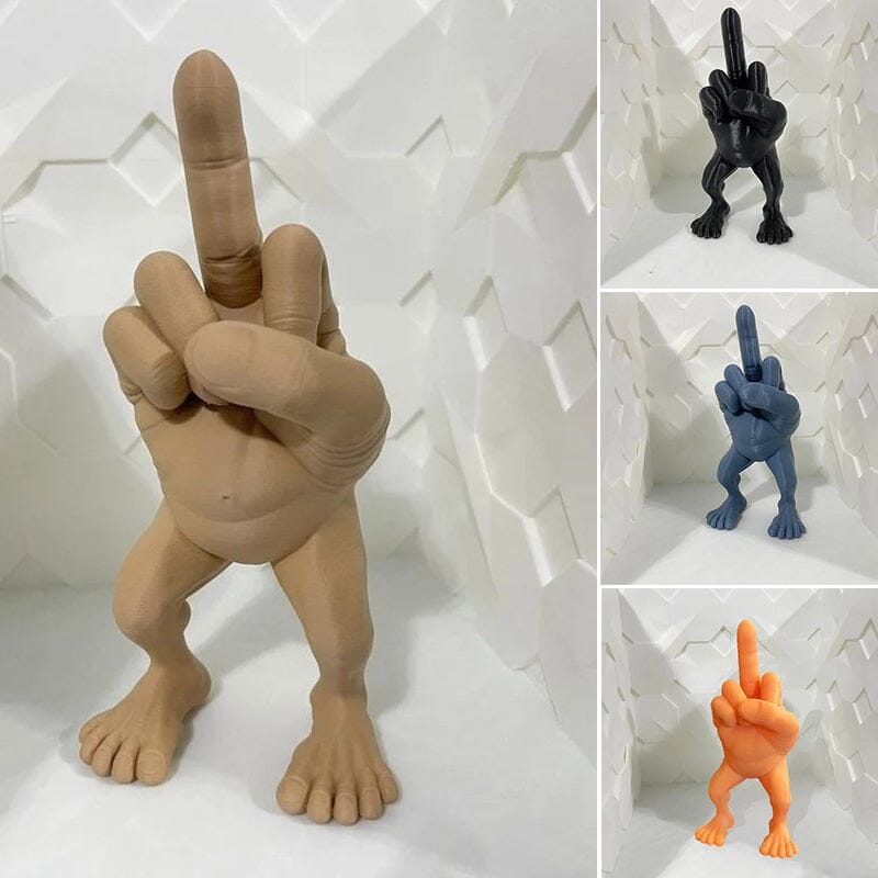Middle Finger Figure with Legs | Stornfield