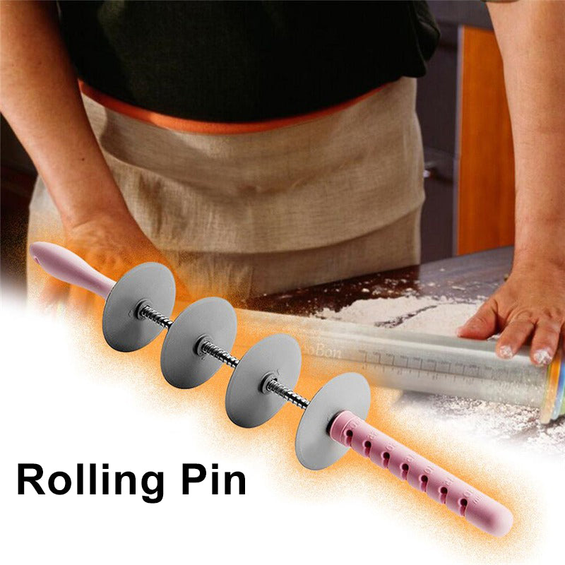 Multi-Purpose Rolling Pin for Cutting Dough | Stornfield