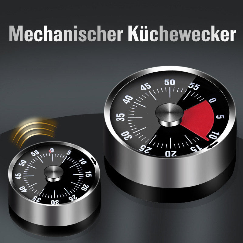 Stornfield | Horloge de Cuisine en Acier Inoxydable