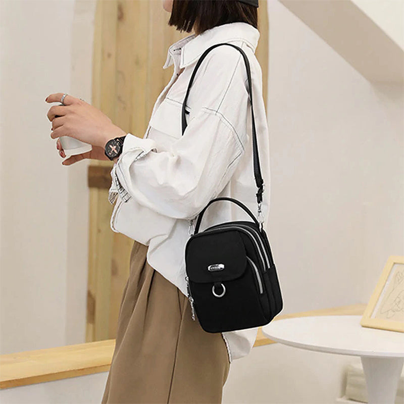 Lightweight waterproof shoulder bag with multiple pockets | Stornfield