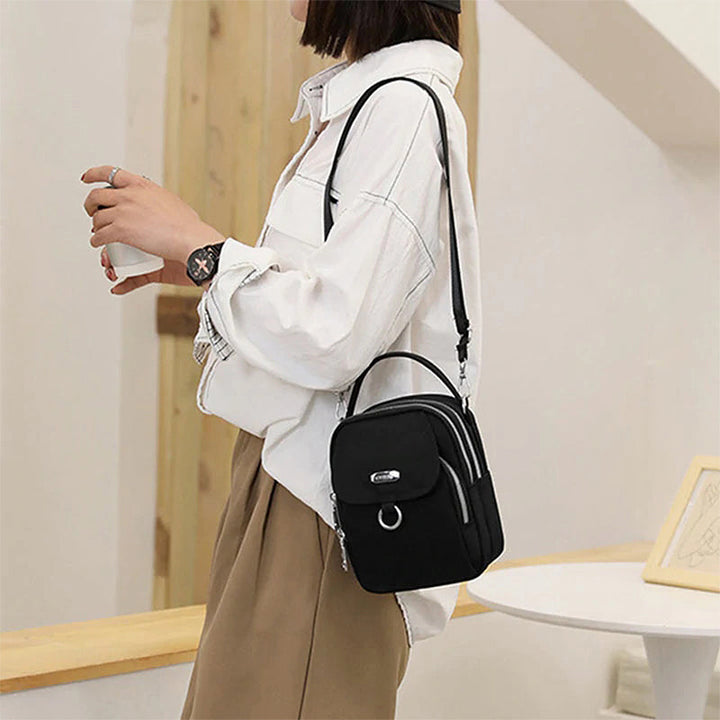 Lightweight waterproof shoulder bag with multiple pockets | Stornfield