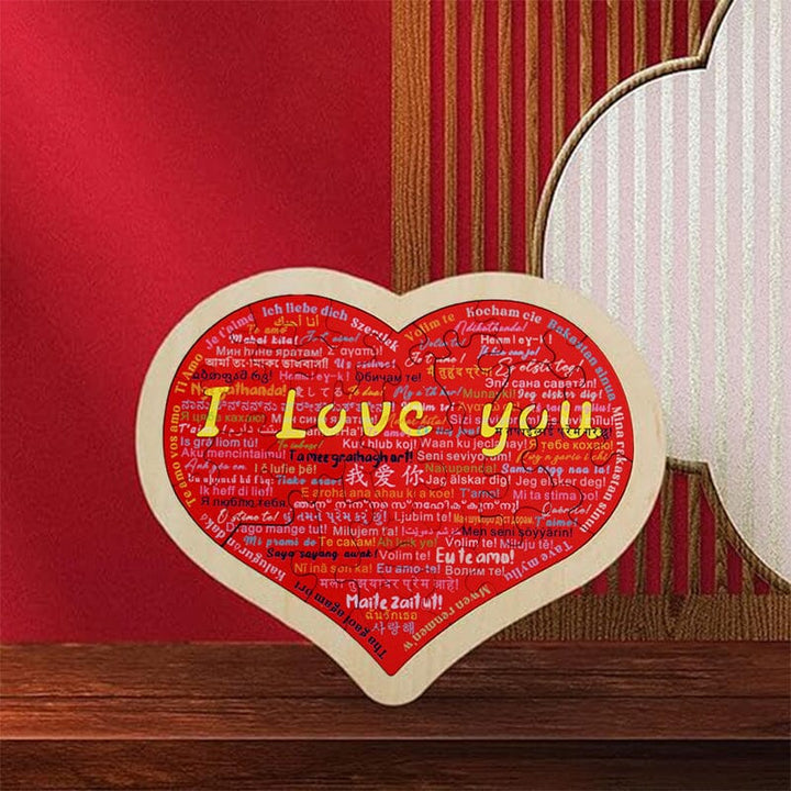 Heart Shape Puzzle|Say I Love You in 100 Languages | Stornfield