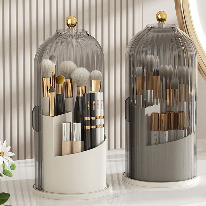 360° Rotating Makeup Brush Organizer Box | Stornfield