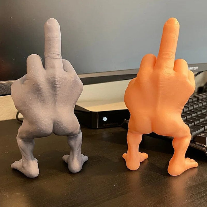 Middle Finger Figure with Legs | Stornfield