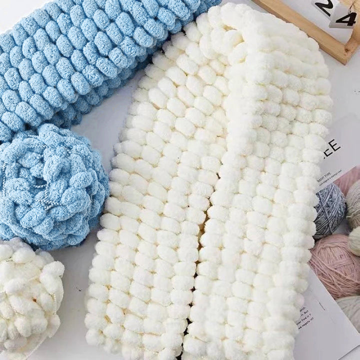Winter DIY braided coarse pearl yarn | Stornfield