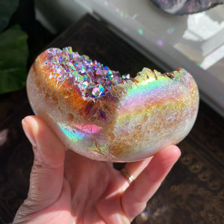 Angel Aura Heart Shaped Crystal | Stornfield
