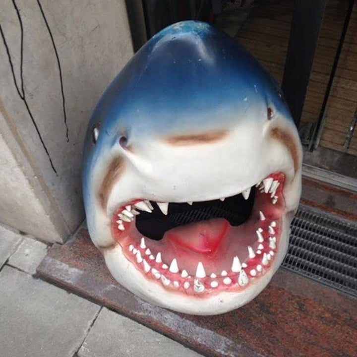 Shark garden art | Stornfield