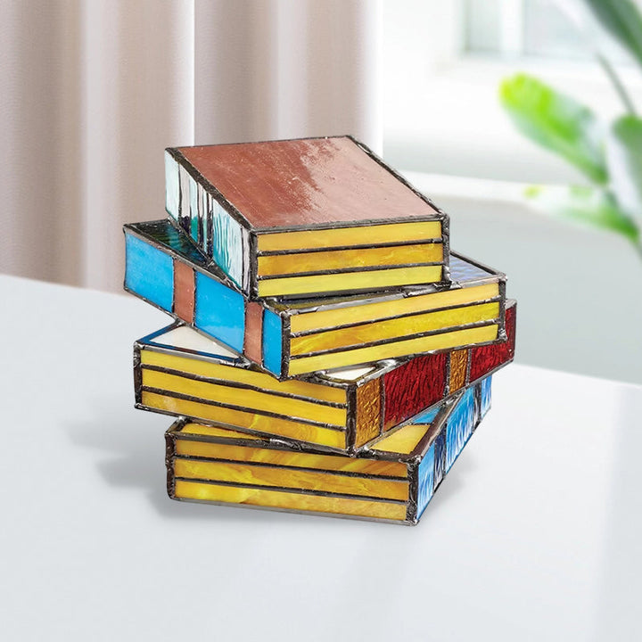 Colorful table lamp made of resin | Stornfield