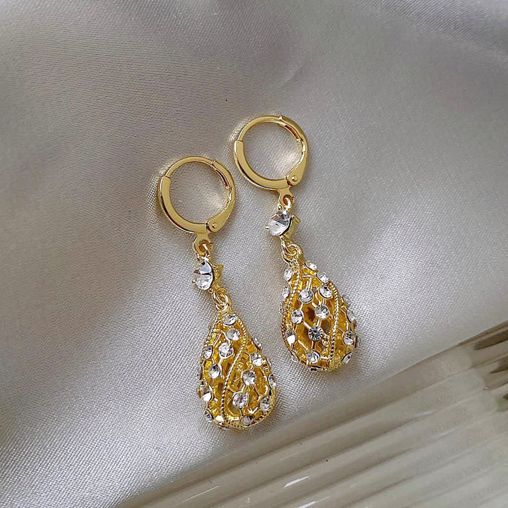 Fashionable Diamond Water Drop Earrings Stornfield