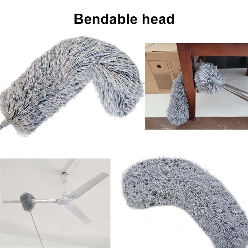 Dépoussiéreur à fibres rétractables en acier inoxydable | Stornfield