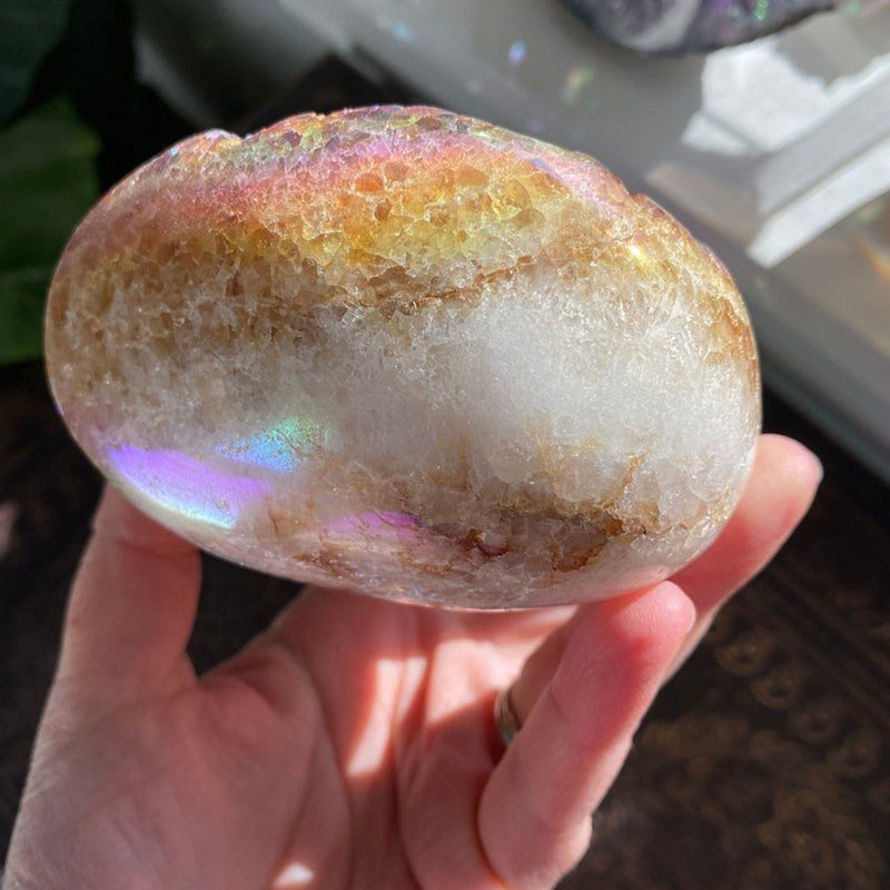 Angel Aura Heart Shaped Crystal | Stornfield