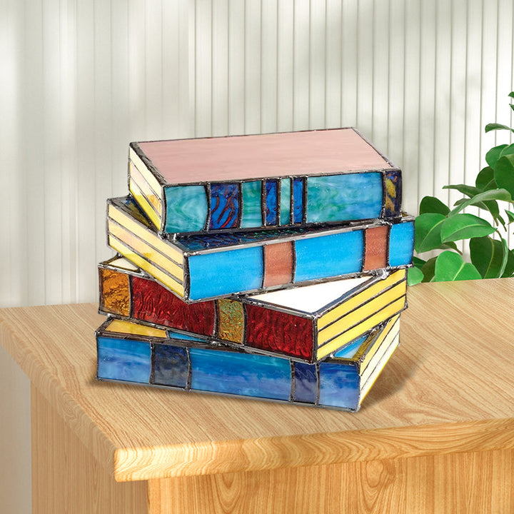 Colorful table lamp made of resin | Stornfield