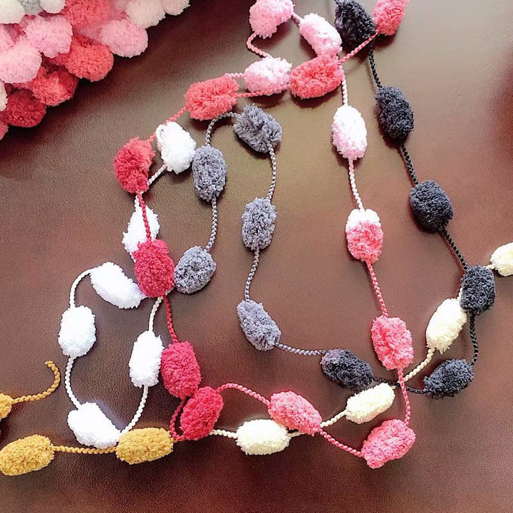 Winter DIY braided coarse pearl yarn | Stornfield