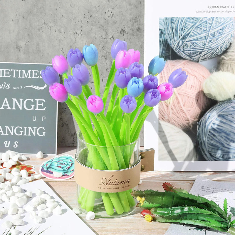 Color changing tulip ballpoint pens | Stornfield