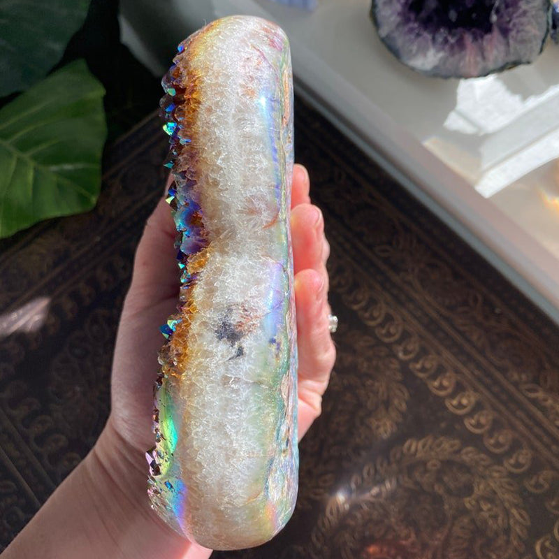 Angel Aura Heart Shaped Crystal | Stornfield