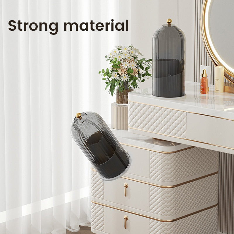 360° Rotating Makeup Brush Organizer Box | Stornfield