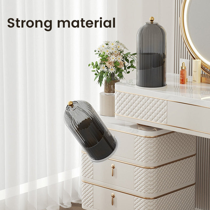360° Rotating Makeup Brush Organizer Box | Stornfield