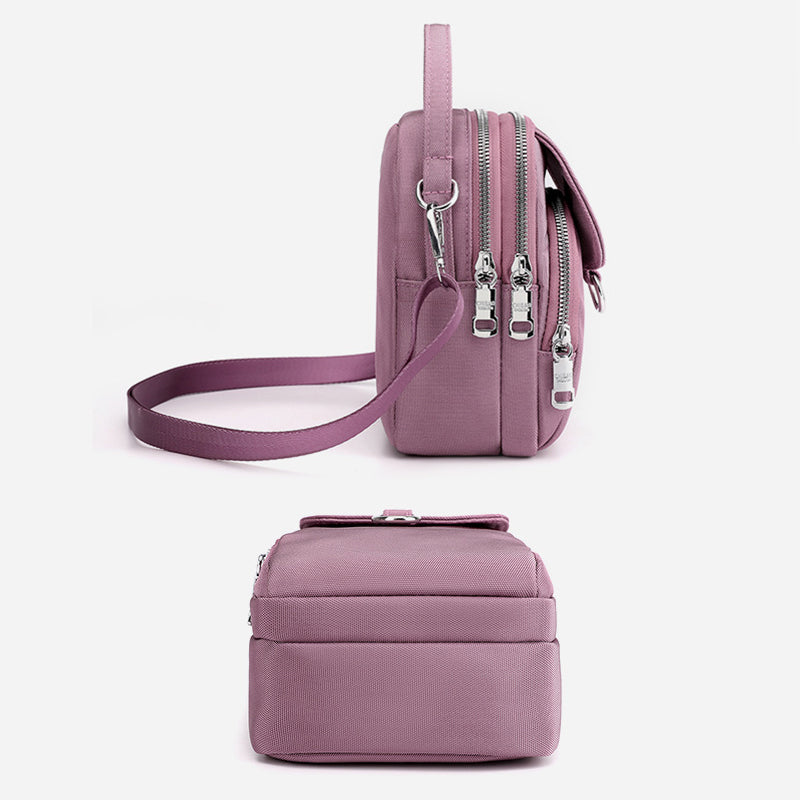 Lightweight waterproof shoulder bag with multiple pockets | Stornfield