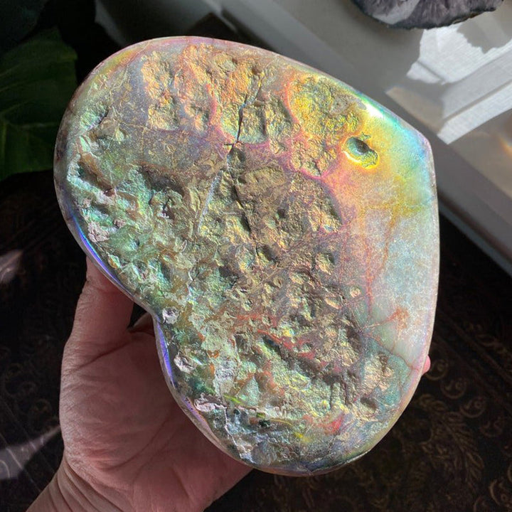 Angel Aura Heart Shaped Crystal | Stornfield