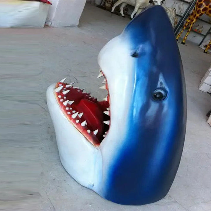 Shark garden art | Stornfield