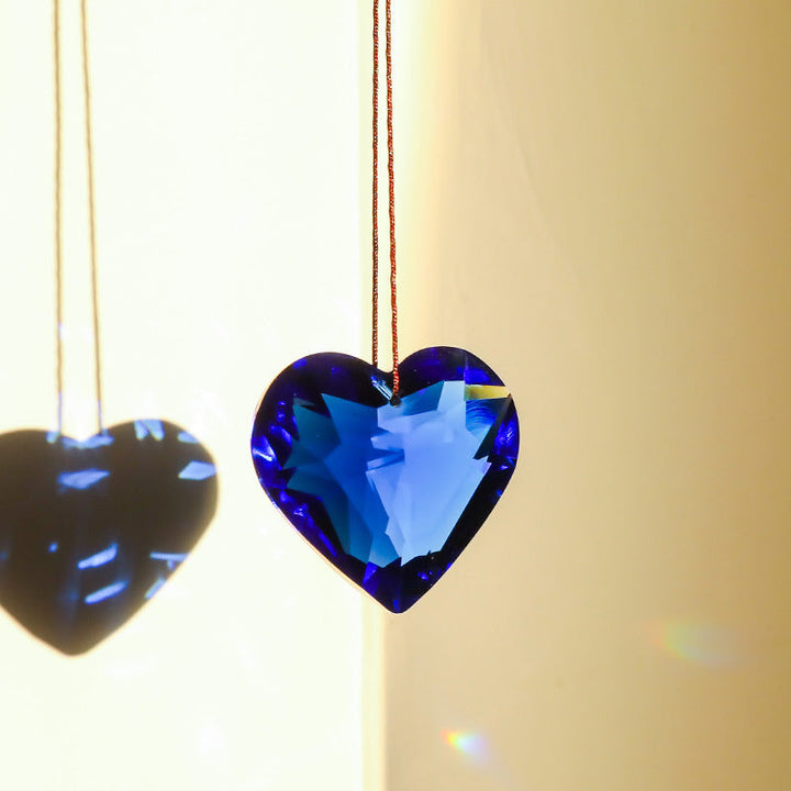 Stornfield | GlimmerHeart Attractive Heart-Shaped Light Catcher – Mesmerizing Light Effects for Your Home