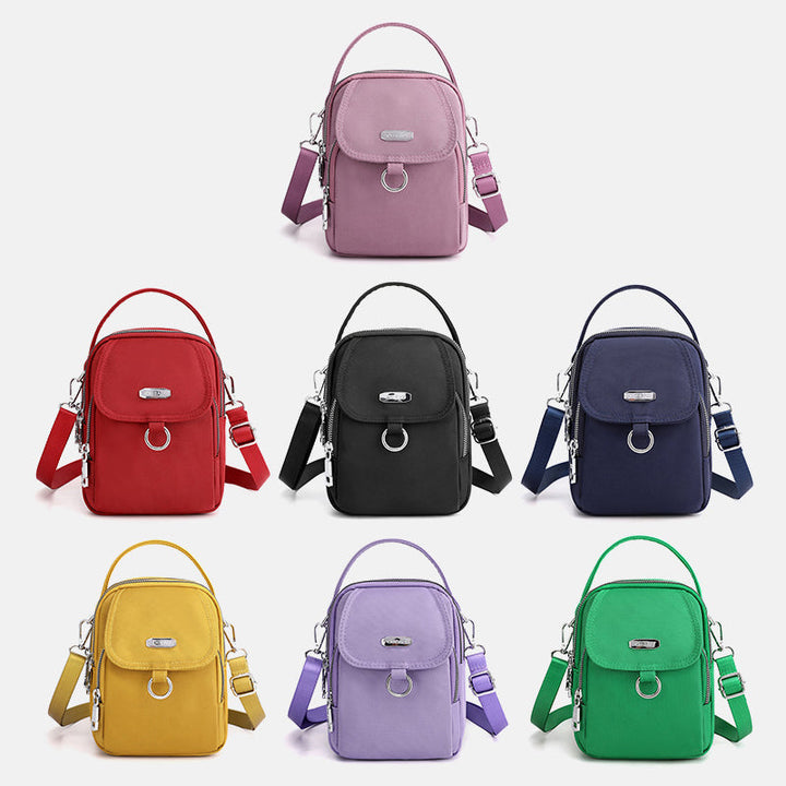 Lightweight waterproof shoulder bag with multiple pockets | Stornfield