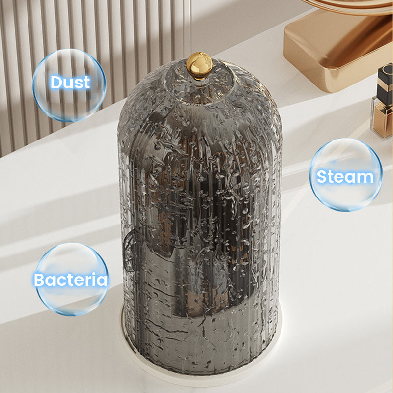 360° Rotating Makeup Brush Organizer Box | Stornfield