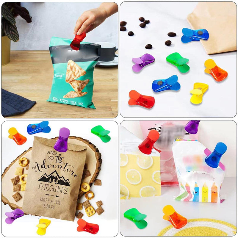 Colorful Magnetic Food Sealing Clips(6 pcs) | Stornfield
