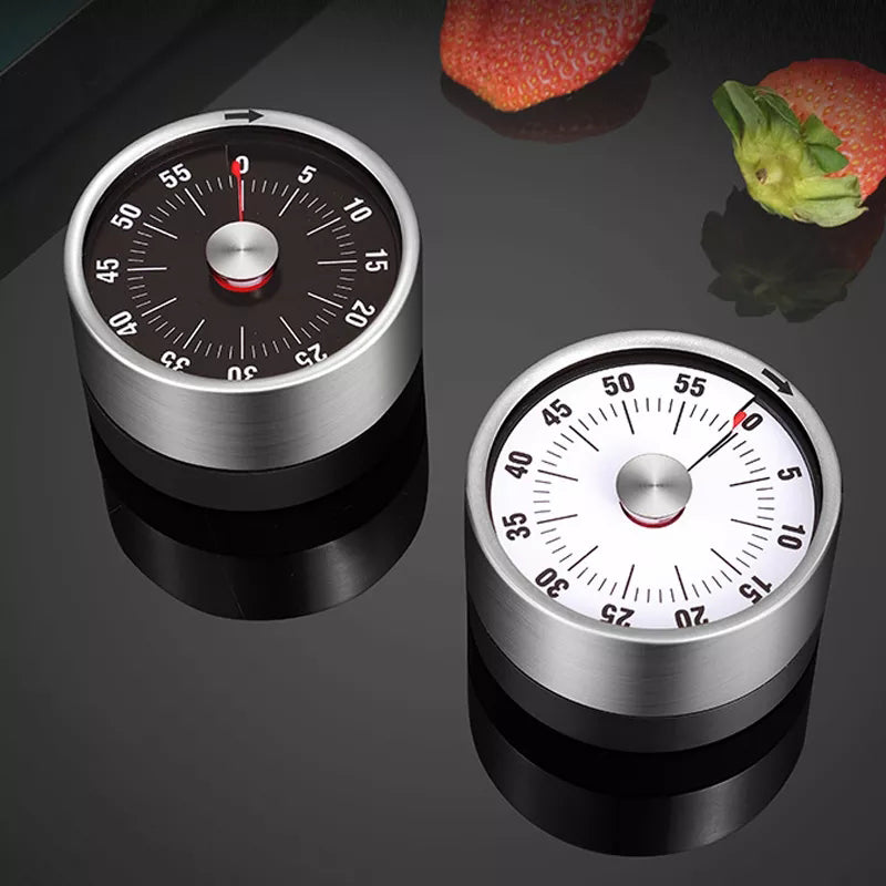 Stornfield | Horloge de Cuisine en Acier Inoxydable