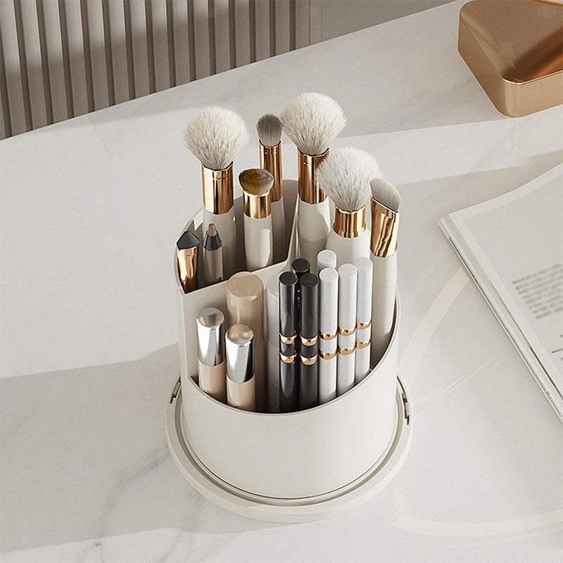 360° Rotating Makeup Brush Organizer Box | Stornfield