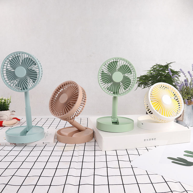 Mini fan with foldable telescopic phone holder | Stornfield
