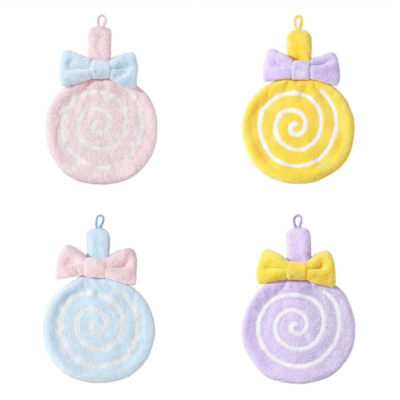 Hangable Lollipop Cute Children Hand Towel | Stornfield