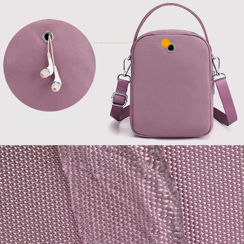 Lightweight waterproof shoulder bag with multiple pockets | Stornfield