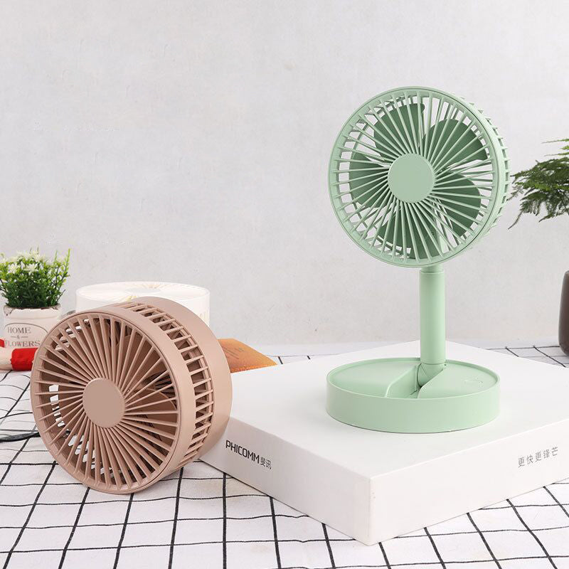 Mini fan with foldable telescopic phone holder | Stornfield