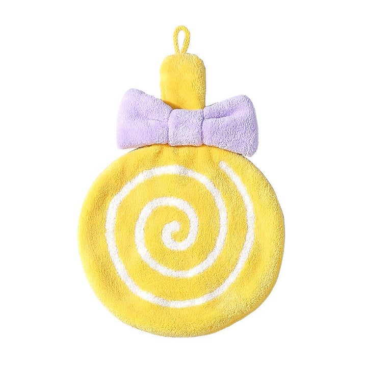 Hangable Lollipop Cute Children Hand Towel | Stornfield