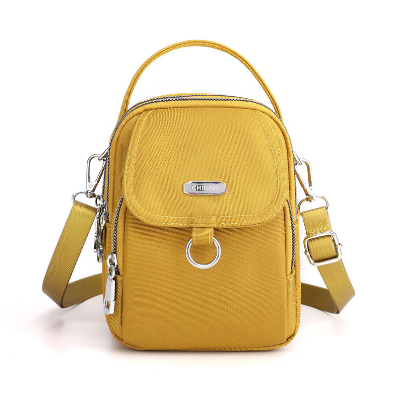 Lightweight waterproof shoulder bag with multiple pockets | Stornfield