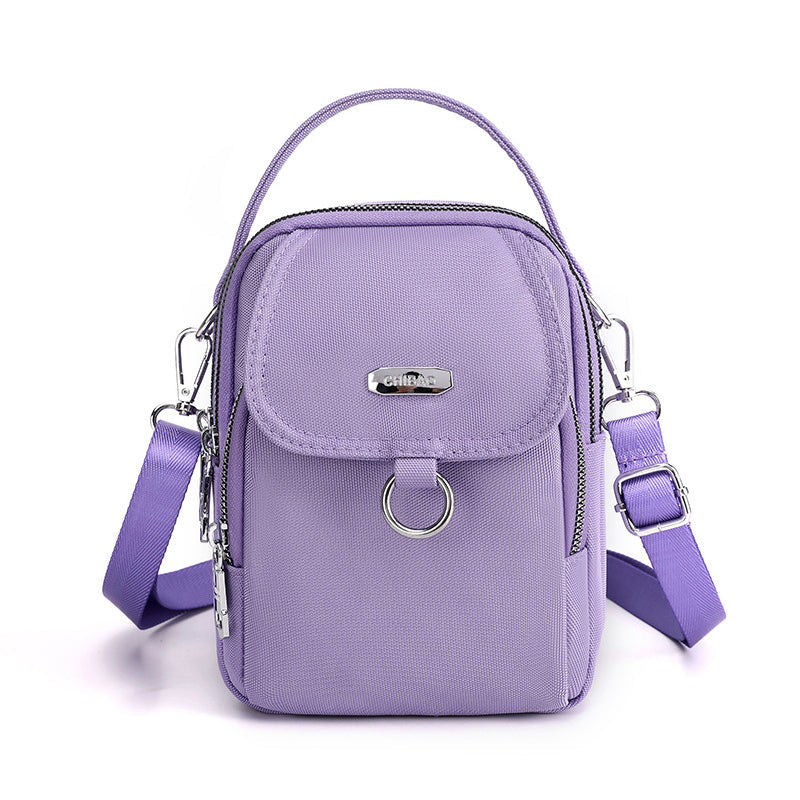 Lightweight waterproof shoulder bag with multiple pockets | Stornfield