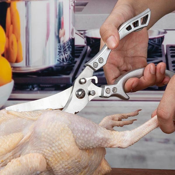 Stainless Steel Bone-Cut Kitchen Scissors | Stornfield