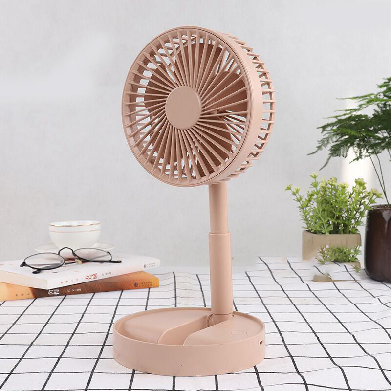 Mini fan with foldable telescopic phone holder | Stornfield