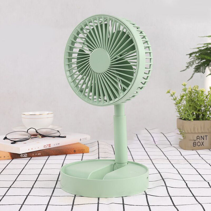 Mini fan with foldable telescopic phone holder | Stornfield