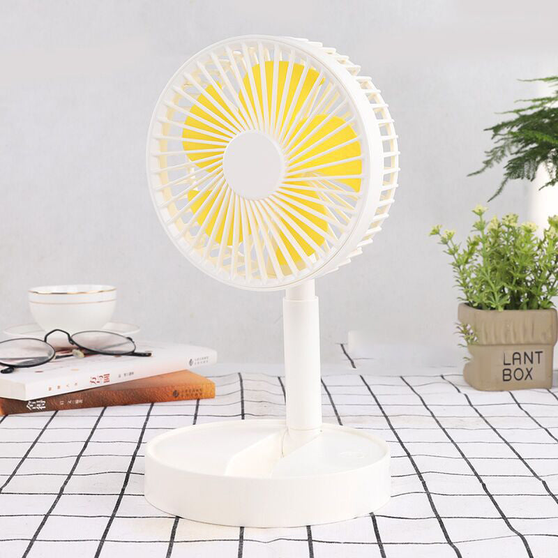 Mini fan with foldable telescopic phone holder | Stornfield